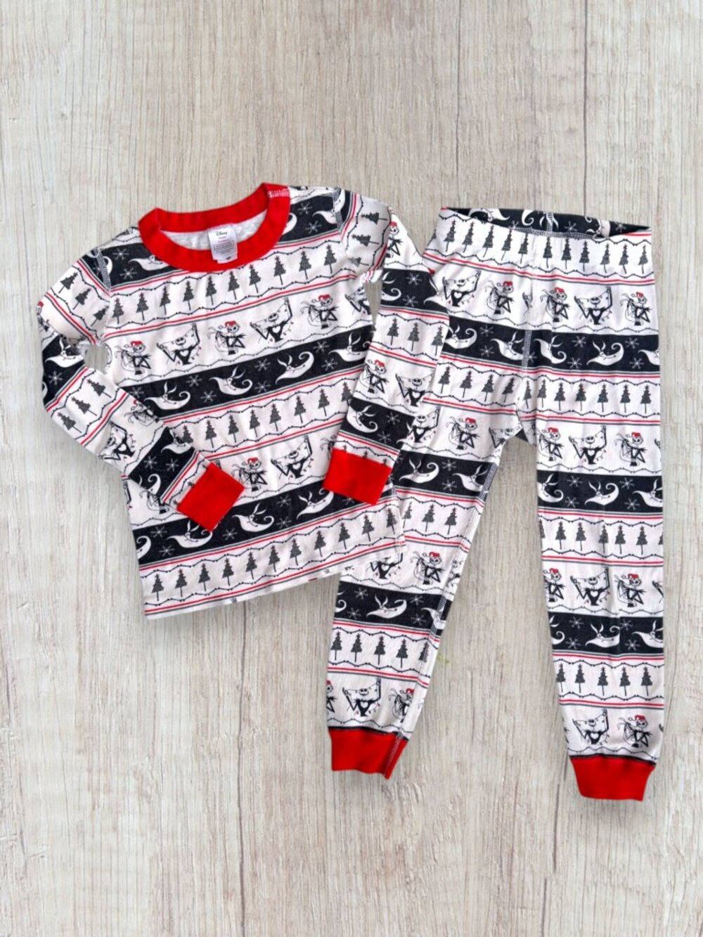Hanna Andersson Disney Nightmare Before Christmas Pajama Sleep Set Kids 5 110